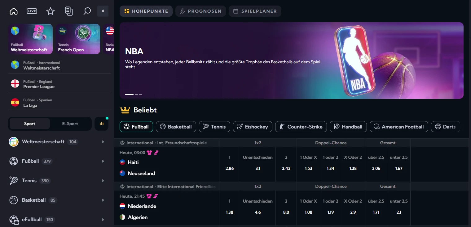 spinalto casino sport